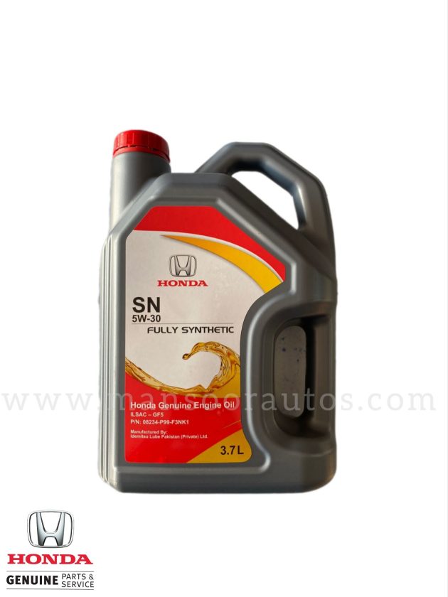 Engine Oil 5W-30 SN- Honda Genuine 3.7L