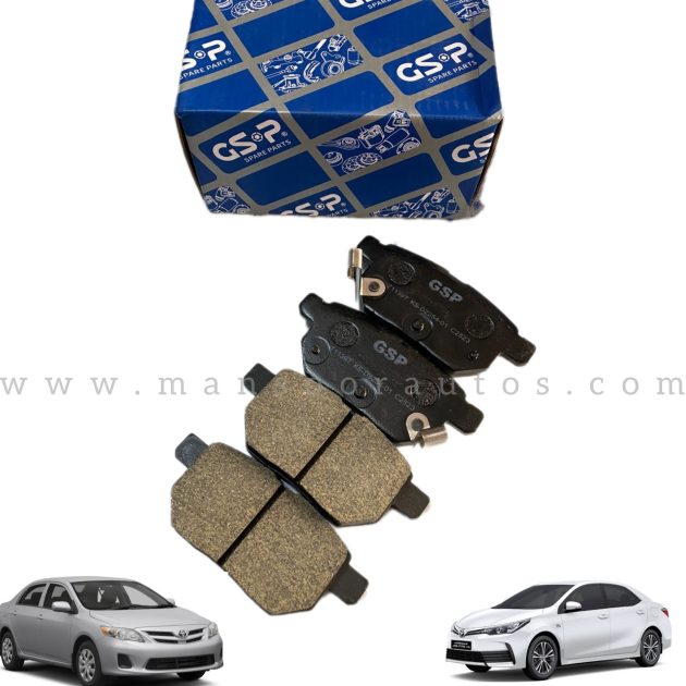 Disc Brake Pad Rear Corolla 2009-23 - GSP Korea