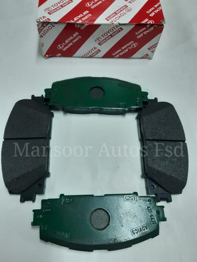 Disc Brake Pad Front AQUA  2010-22 - Genuine - Image 4