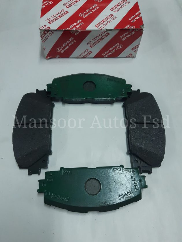 Disc Brake Pad Front AQUA  2010-22 - Genuine - Image 5