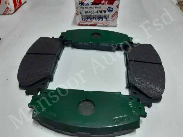 Disc Brake Pad Front AQUA  2010-22 - Genuine - Image 2