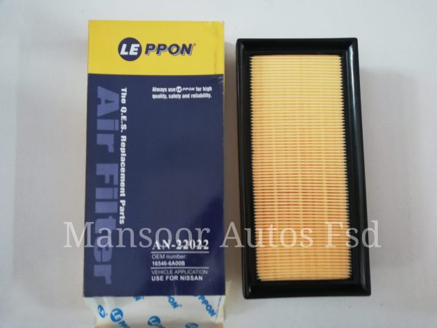 Air Filter Nissan Dayz , Toyota Yaris , Mitsubishi Mirage  - LEPPON