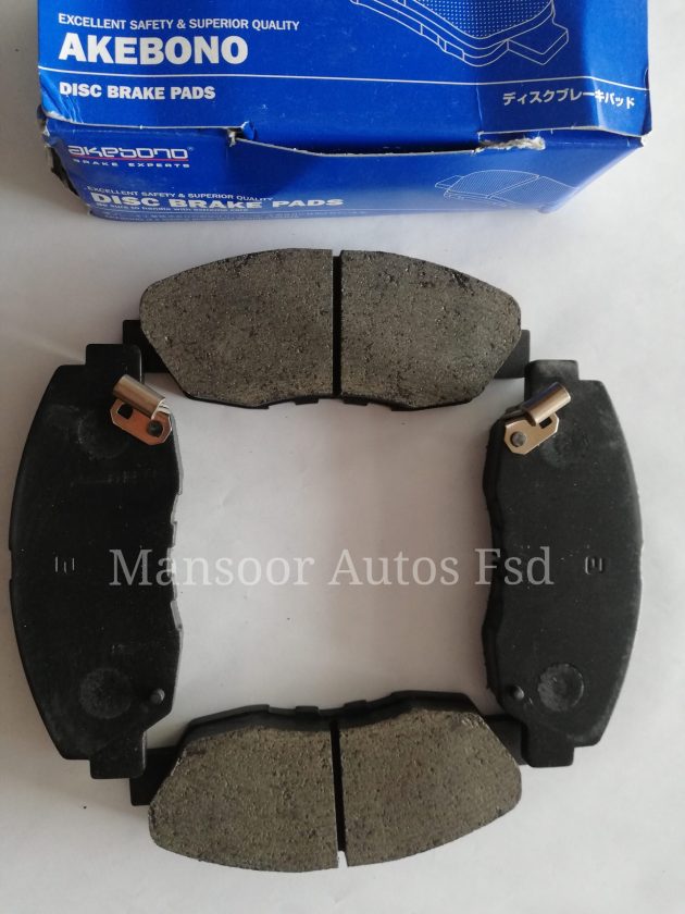 Disc Brake Pad Front Civic Reborn 2006-12 - AKEBONO JAPAN - Image 2