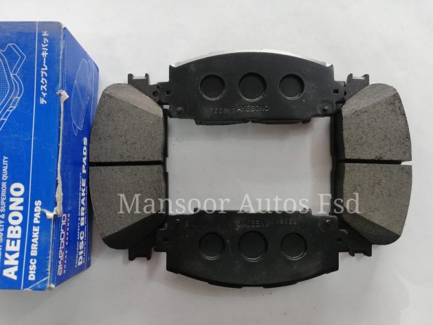 Disc Brake Pads Front Vitz 2005-12 - AKEBONO JAPAN