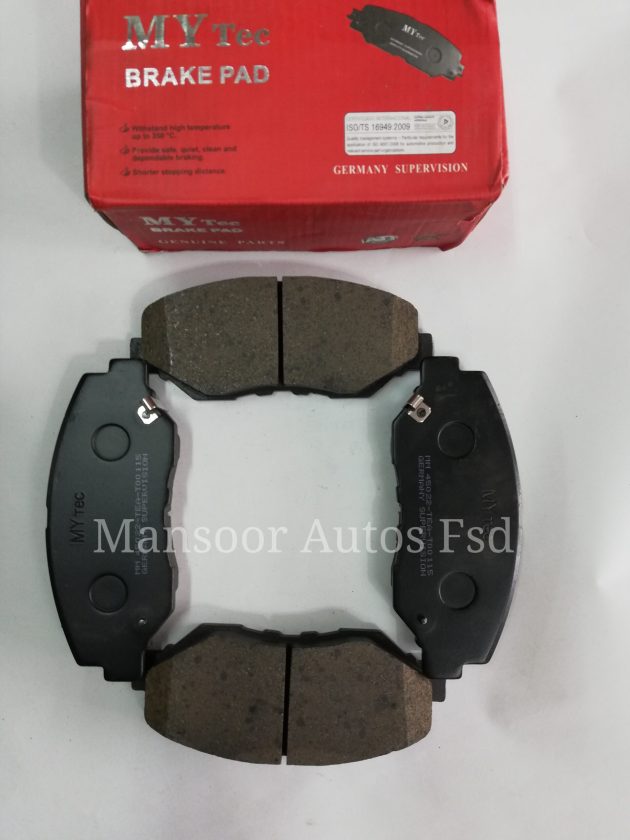 Disc Brake Pads Front CIVIC X 2016-21- MYTEC