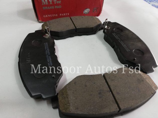 Disc Brake Pads Front CIVIC X 2016-21- MYTEC - Image 3