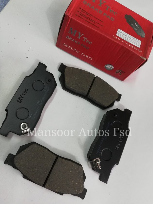 Disc Brake Pad Front CITY 1998-2003 SX8 - MYTEC - Image 2