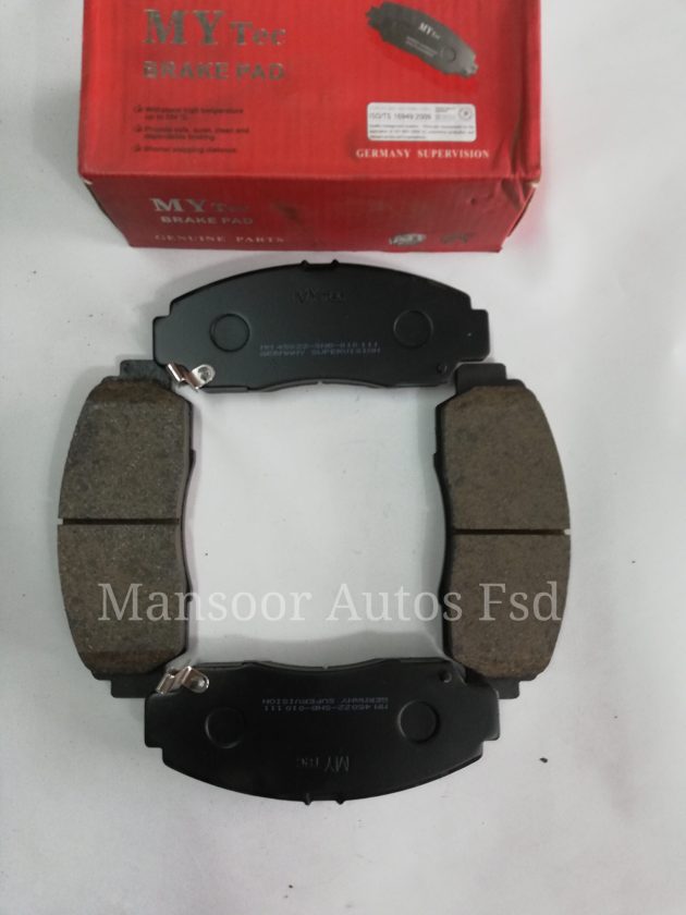 Disc Brake Pad Front HONDA CL9/BRV