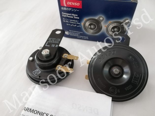 Horn Set Denso Disc Type 12V - Denso - Image 2