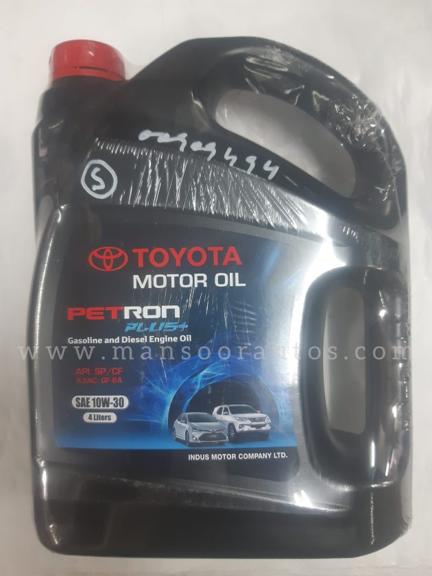 Engine Oil TOYOTA PETRON PLUS SP 10w-30 - 4LTRs