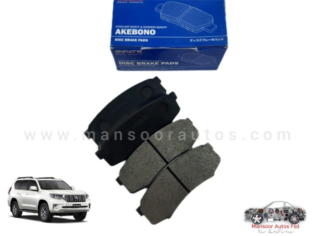 Disc Brake Pad Rear Prado/ Land Cruiser - AKEBONO JAPAN