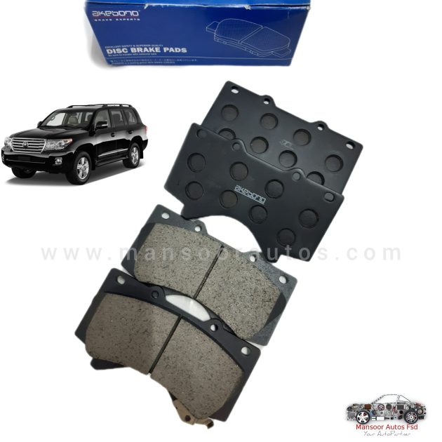 Disc Brake Pad front Land Cruiser v8 - Akebono Japan