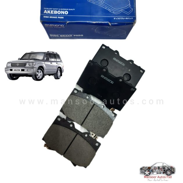 Disc Brake Pad  Land Cruiser (grand) 2002-07 - Akebono Japan