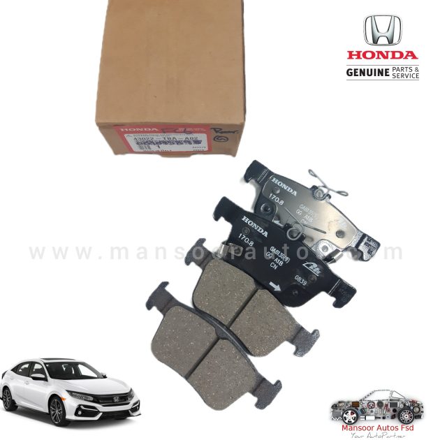 Disc Brake Pad Rear Honda Civic X 2016-22 - Genuine