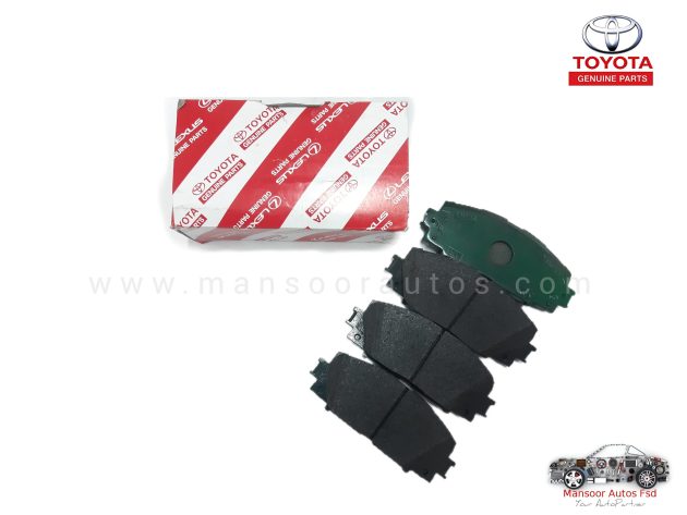 Disc Brake Pad Front Toyota Prius 1.8 - Genuine - Image 2