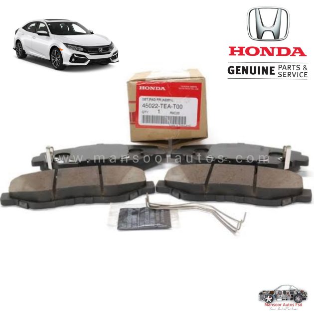 Disc Brake Pad Front Honda Civic X 2016-21 - Genuine