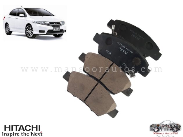 Disc Brake Pad Honda City 2009-22 - HITACHI JAPAN