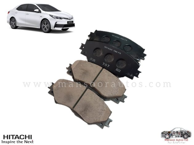 Disc Brake Pad Front Corolla 2009-22 -HITACHI JAPAN