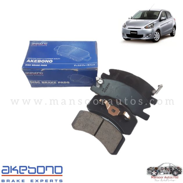 Disc Brake Pad Front Mirage - AKEBONO JAPAN