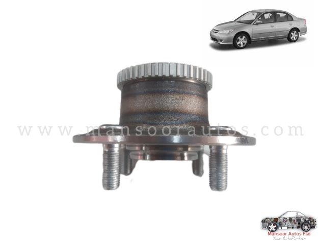 Bearing Hub Assy Rear Honda Civic 2004-06 -Imported