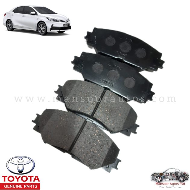 Disc Brake Pad Front Corolla 2009-22 - GENUINE - Image 2