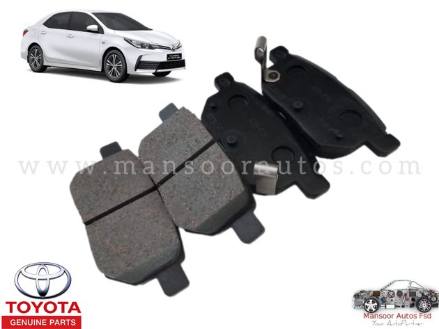 Disc Brake Pad Rear Corolla 2009-23 - GENUINE