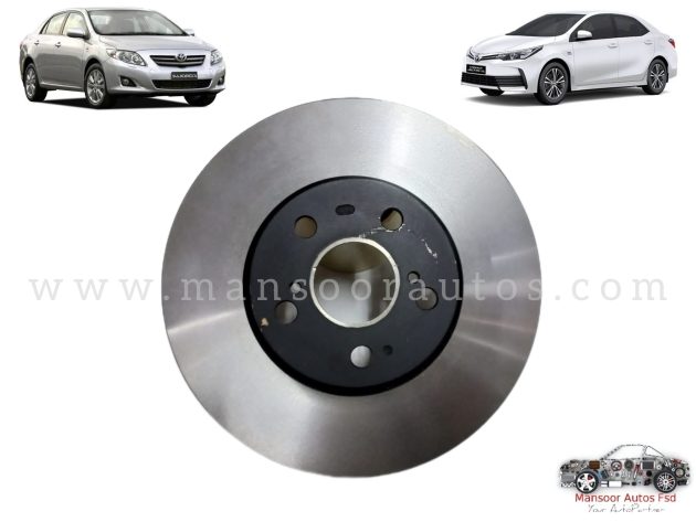 Disc Rotor Front Corolla 2009-2023 - Imported