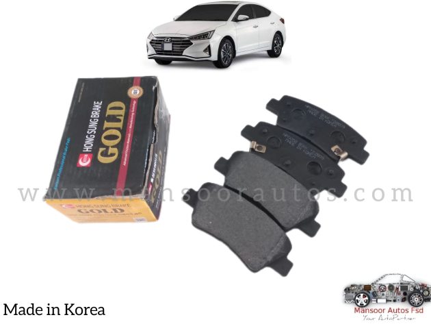 Disc Brake Pad Rear Hyundai Elantra - Korea