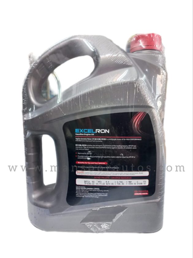 Engine Oil Toyota Excelron SP 20W-50 - 4Ltrs - Image 2