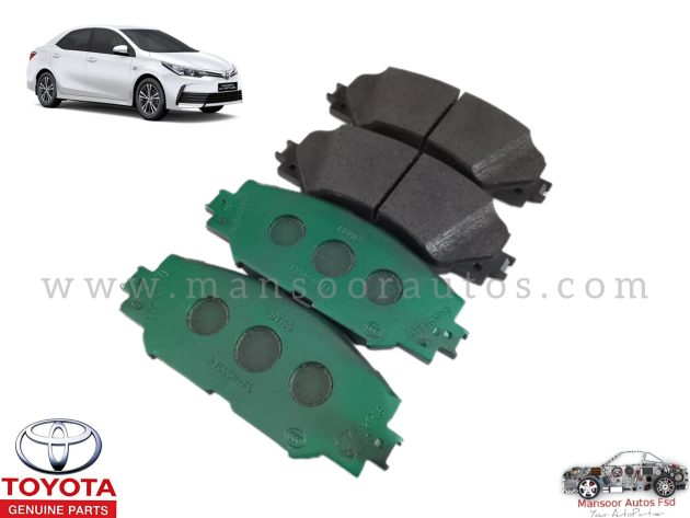 Disc Brake Pad Front Corolla 2009-22 - Genuine JAPAN