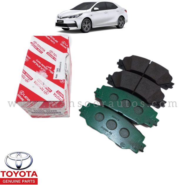 Disc Brake Pad Front Corolla 2009-22 - Genuine JAPAN - Image 2