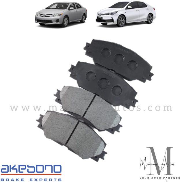 Disc Brake Pad Front Corolla 2009-22 - AKEBONO JAPAN